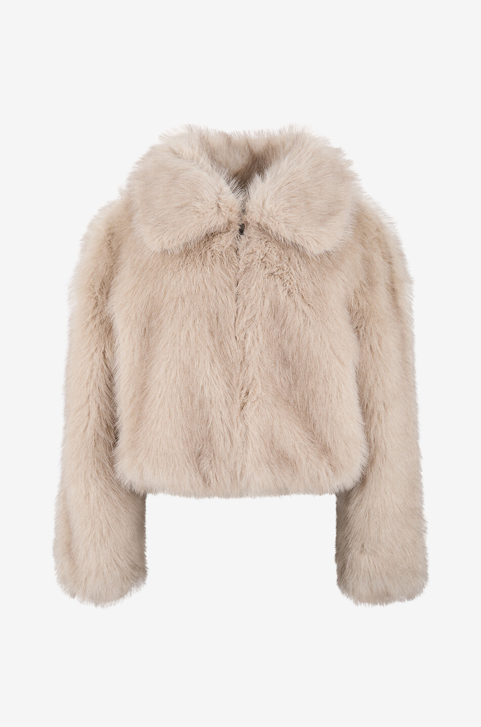 Hope faux fur short duveteux coat