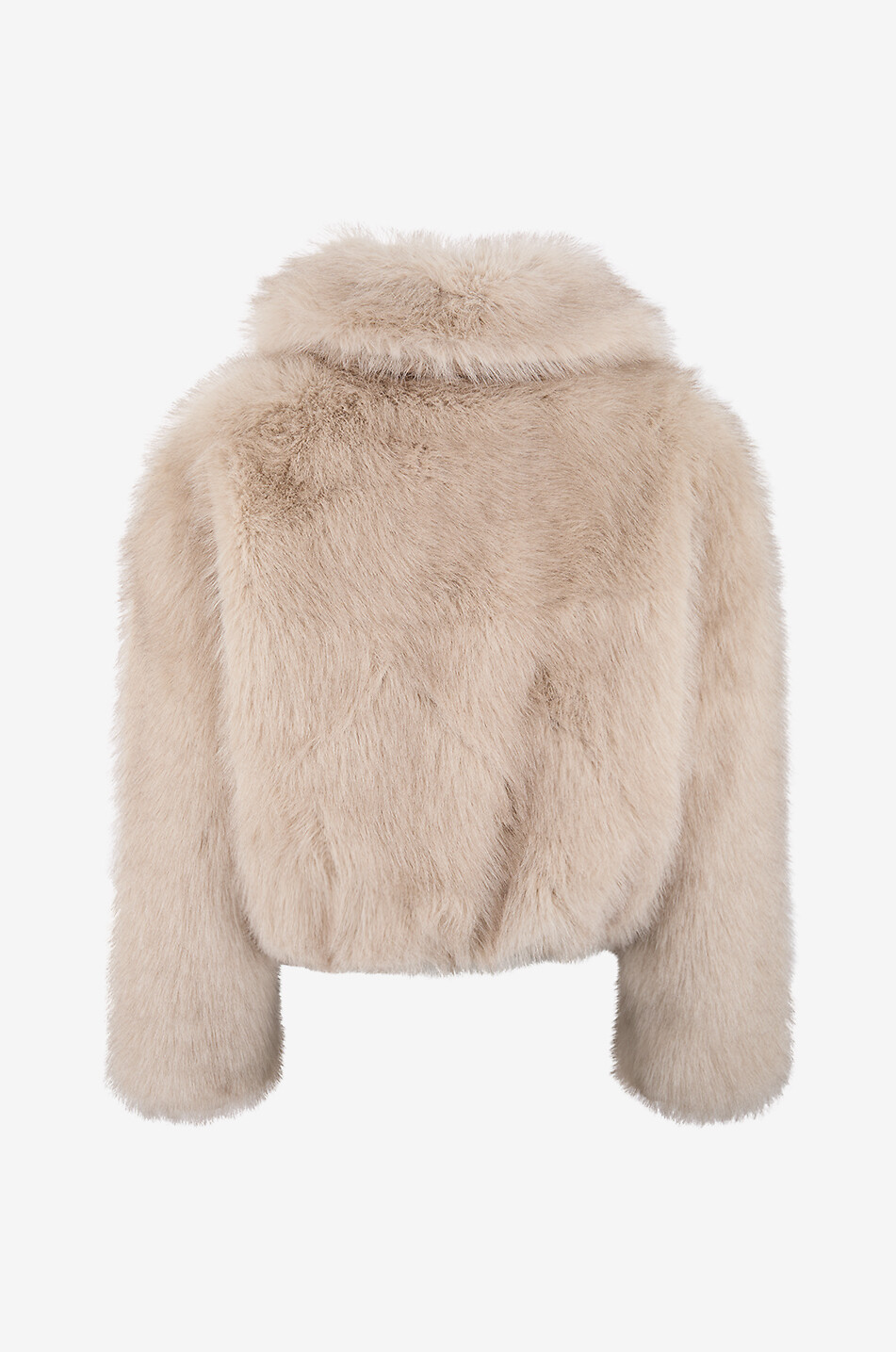 THE FRANKIE SHOP Hope faux fur short duveteux coat Women BEIGE 2