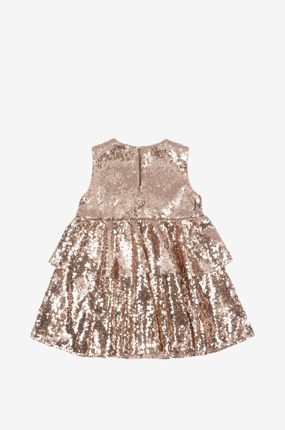 KONGES SLØJD Rosie sleeveless sequin girl's dress Girl GOLDEN 2
