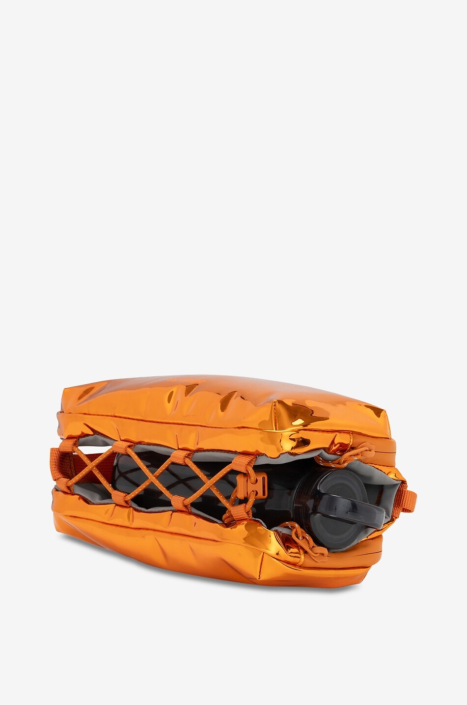 TOPOLOGIE Umhängetasche aus Nylon mit Flaschenhalterung Bottle Herren ORANGE 3