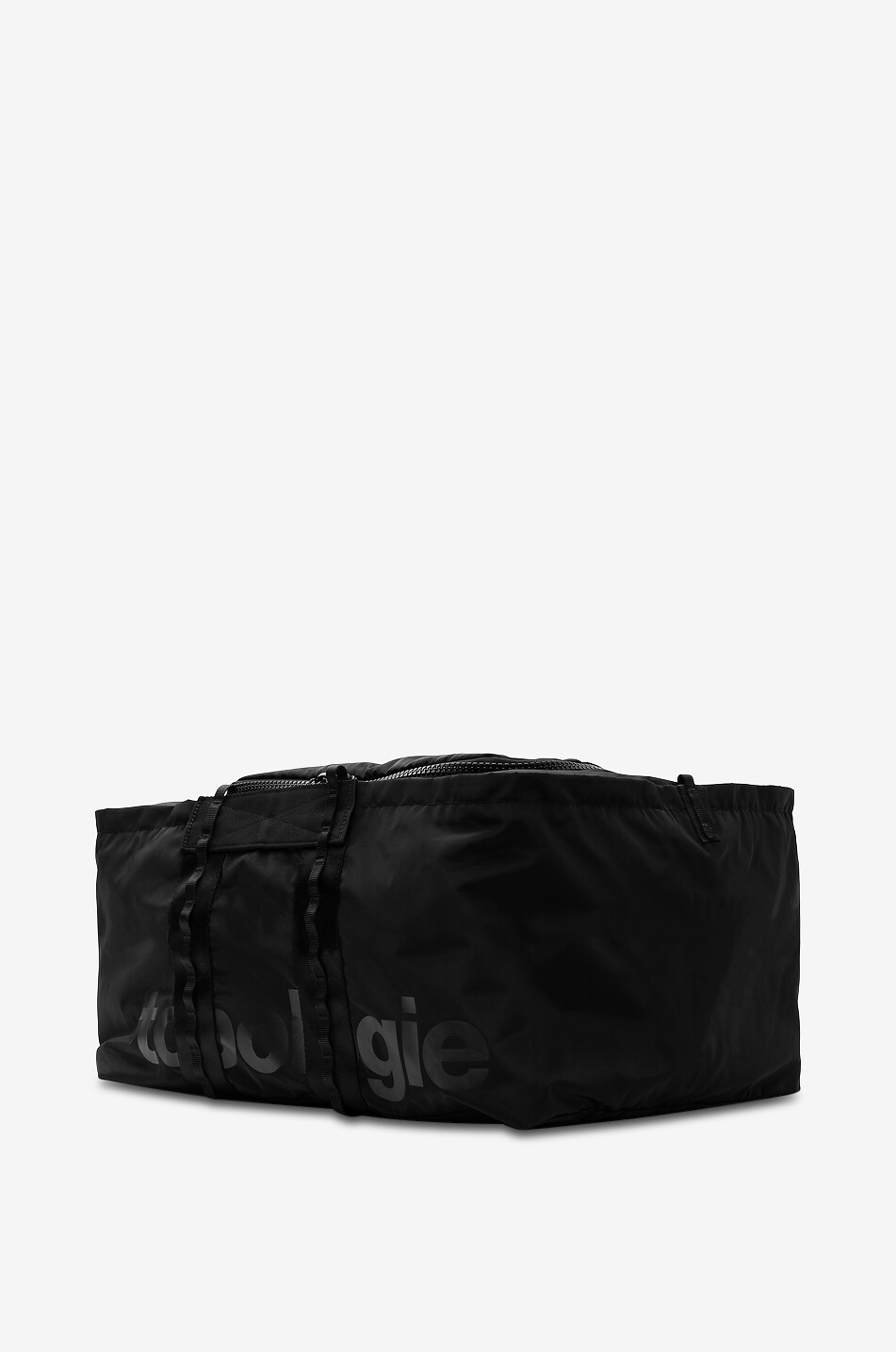 TOPOLOGIE Summit Duffle Large tech sateen travel bag Men BLACK 2