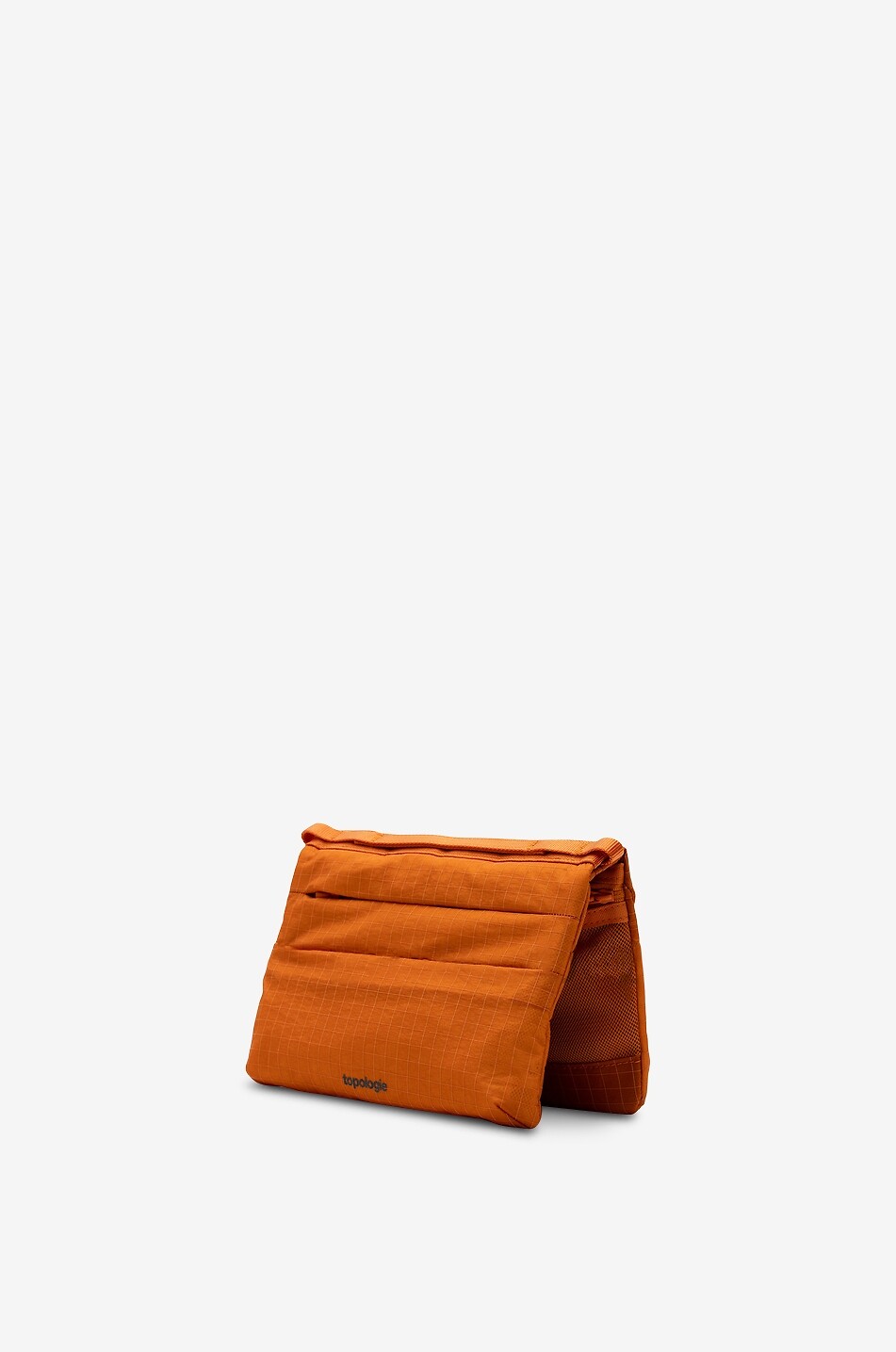 TOPOLOGIE Flat Moss Papery nylon crossbody bag Men ORANGE 2