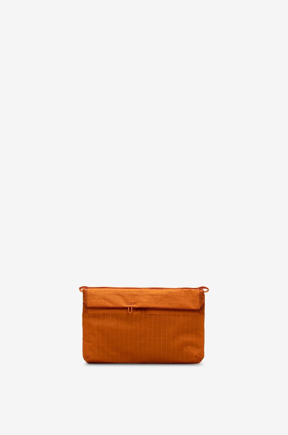 TOPOLOGIE Flat Moss Papery nylon crossbody bag Men ORANGE 3
