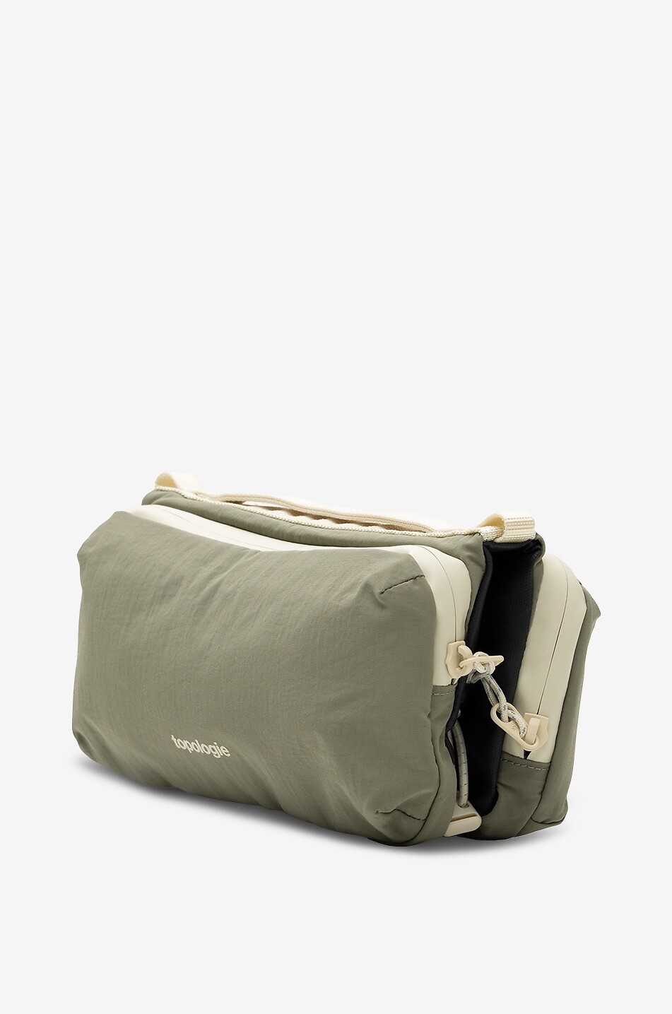 TOPOLOGIE Umhängetasche aus Nylon mit Flaschenhalterung Bottle Herren BEIGE 2