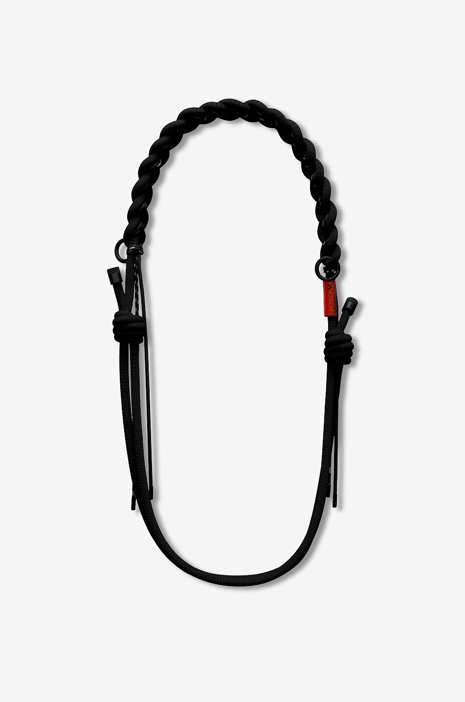 TOPOLOGIE Woven O-Rope 8.0mm bag strap Men BLACK 1