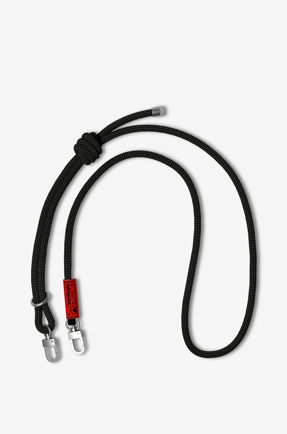 TOPOLOGIE Bandoulière en corde pour sac 8.0mm Rope Strap Homme NOIR 1
