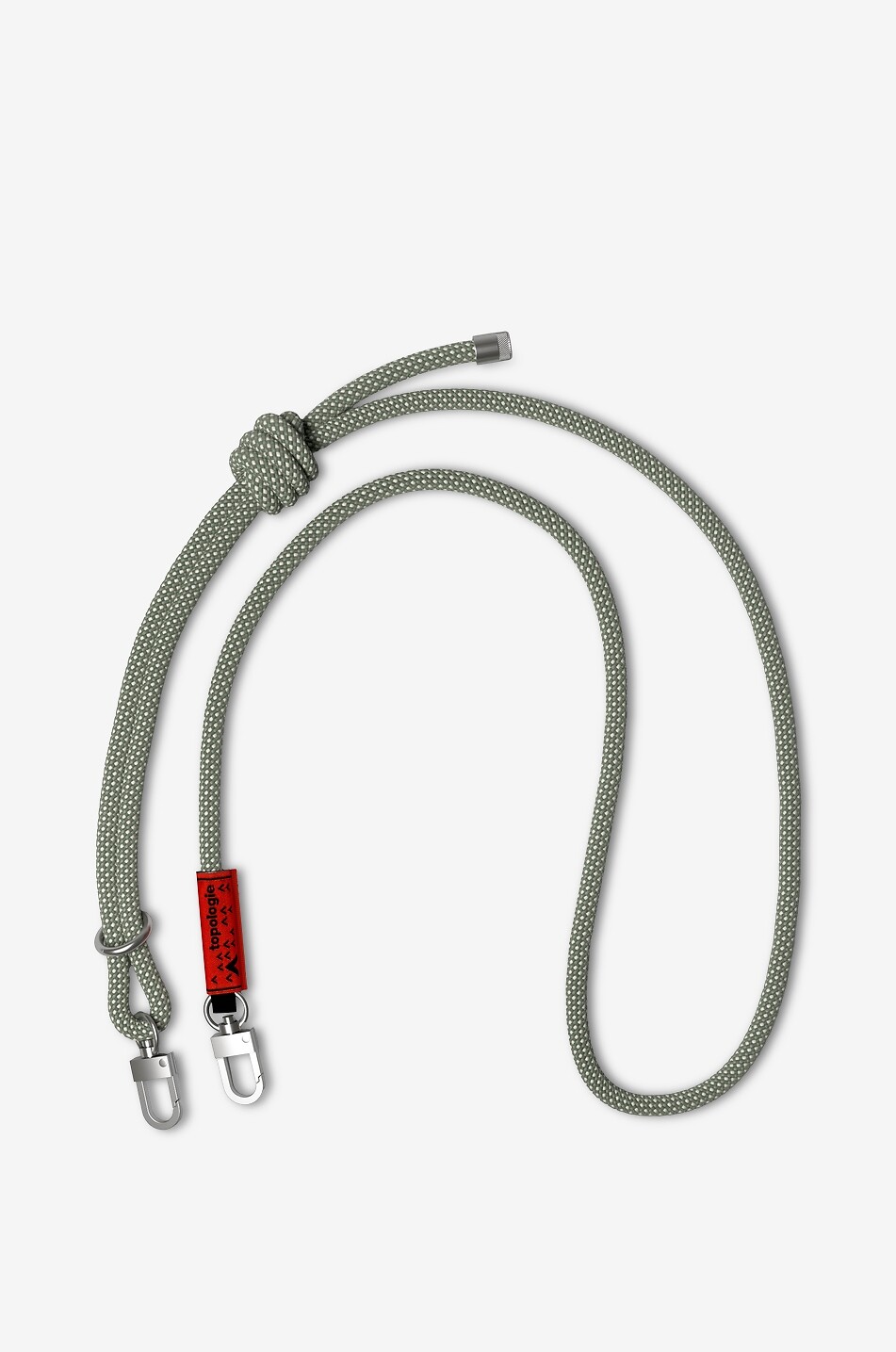 TOPOLOGIE Geflochtener Taschenriemen aus Seil 8.0mm Rope Strap Herren HELLGRÜN 1