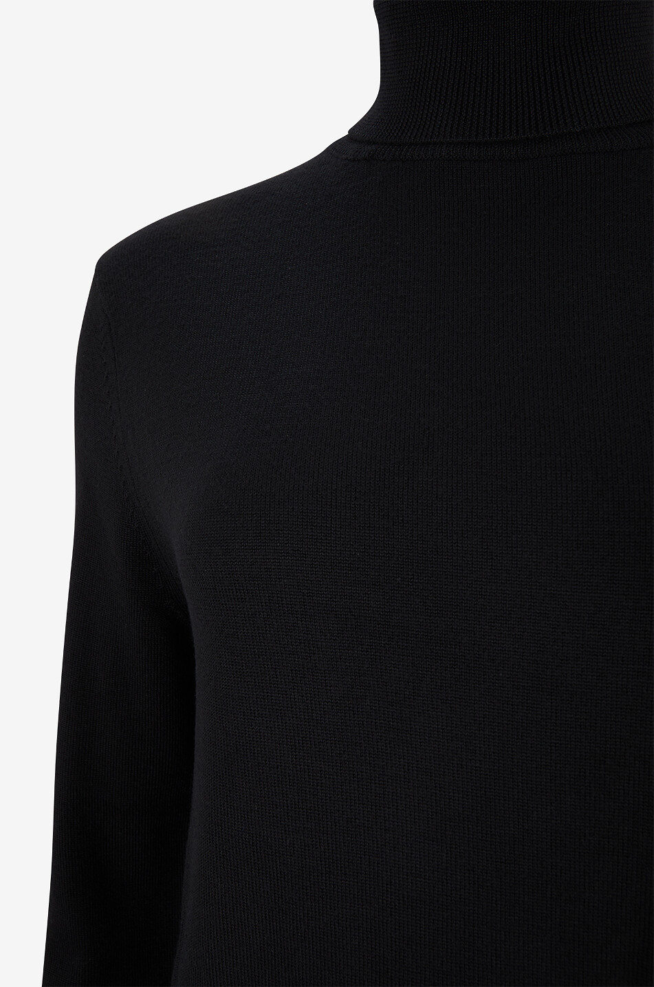 THE FRANKIE SHOP Eve fine-gauge turtleneck jumper in merino wool Women BLACK 3