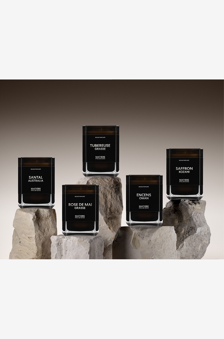 MATIERE PREMIERE Bougie parfumée Tubéreuse Grasse - 220 g Maison Incolore 4