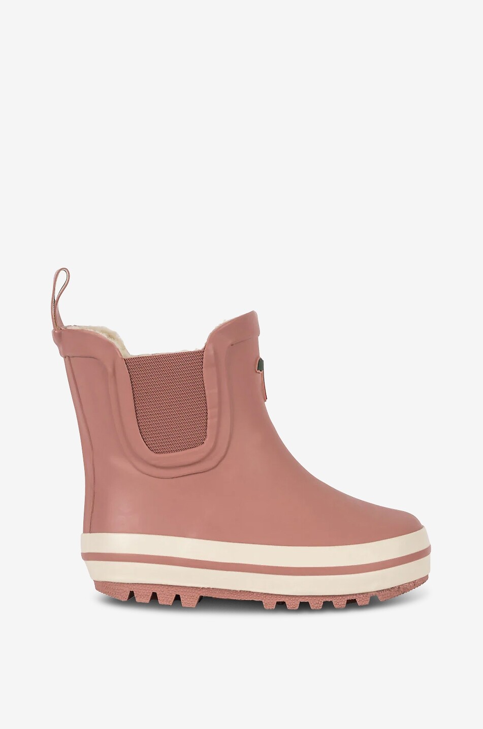 KONGES SLØJD Roi children's faux-fur lined rain boots Unisex DARK PINK 2