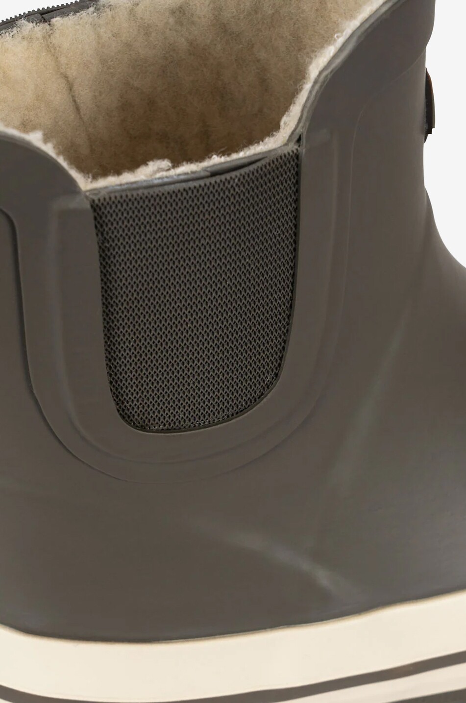 KONGES SLØJD Roi children's faux-fur lined rain boots Unisex DARK GREEN 5