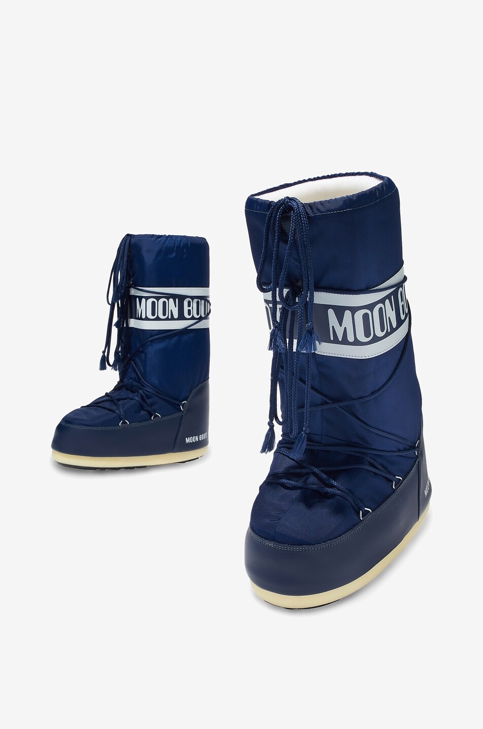 MOON BOOT Gefütterte Kinderstiefel aus Nylon MB ICON Unisex DUNKELBLAU 3