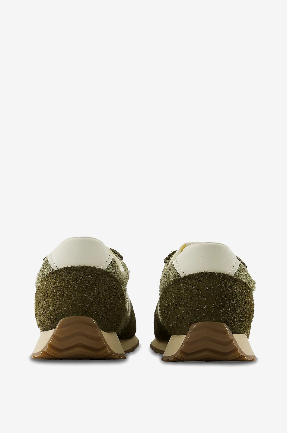 NEW BALANCE 471 mesh and suede low-top lace-up sneakers Men KHAKI 5