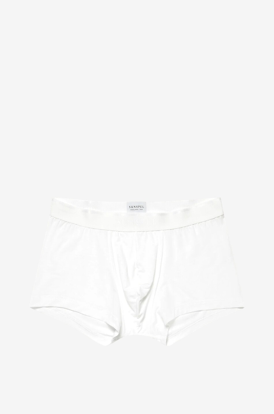 SUNSPEL Tencel stretch jersey boxer shorts Men WHITE 1