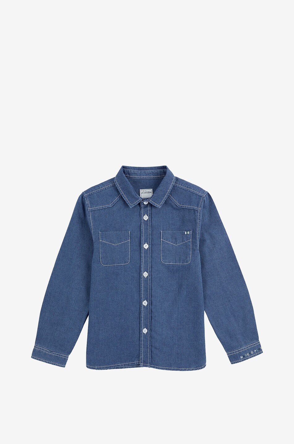 J&JOSH Chemise en denim garçon Made to Play Garçon BLEU 1