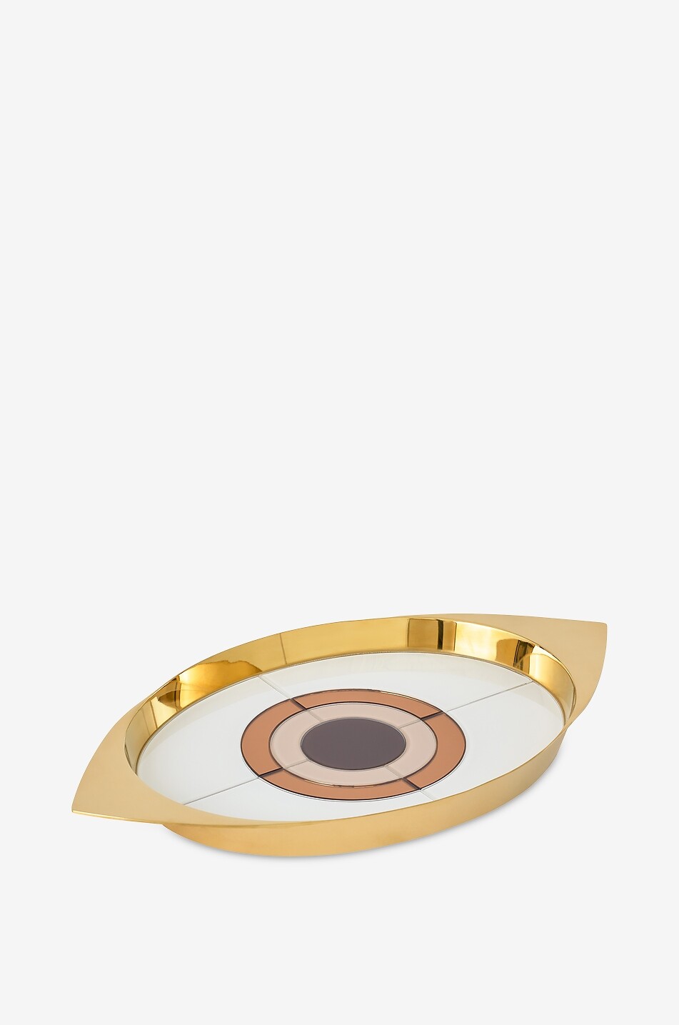 JONATHAN ADLER Eye Chambeige eye-shaped glass tray Home BEIGE 2