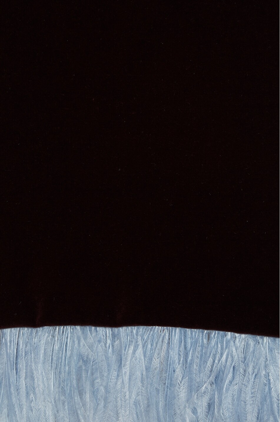 LA DOUBLEJ Top sans manches en velours à col rond La Scala Femme ROUGE FONCÉ 3