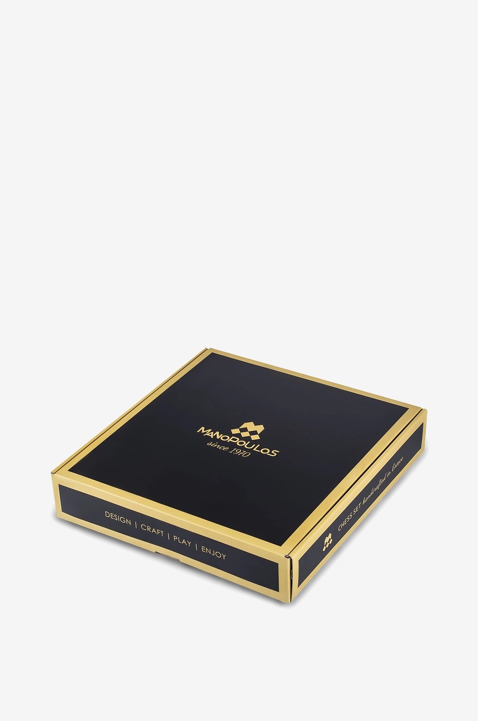 MANOPOULOS Jeu d'échecs et backgammon en noyer design turquoise Maison MULTICOLORE 6