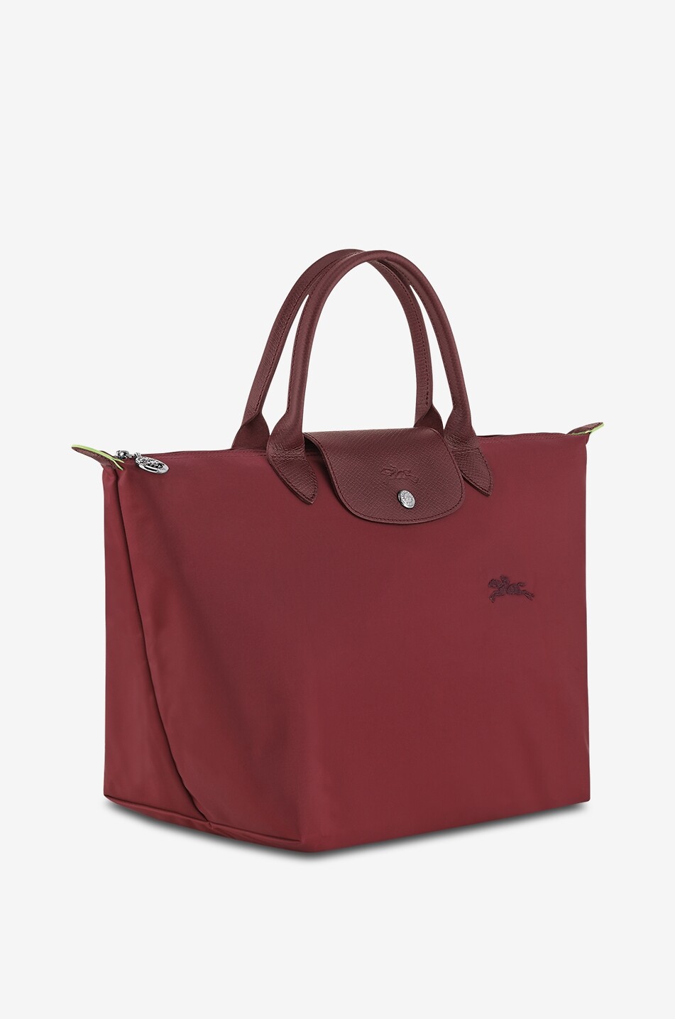 LONGCHAMP Sac à main Le Pliage Green M Femme ROUGE FONCÉ 2