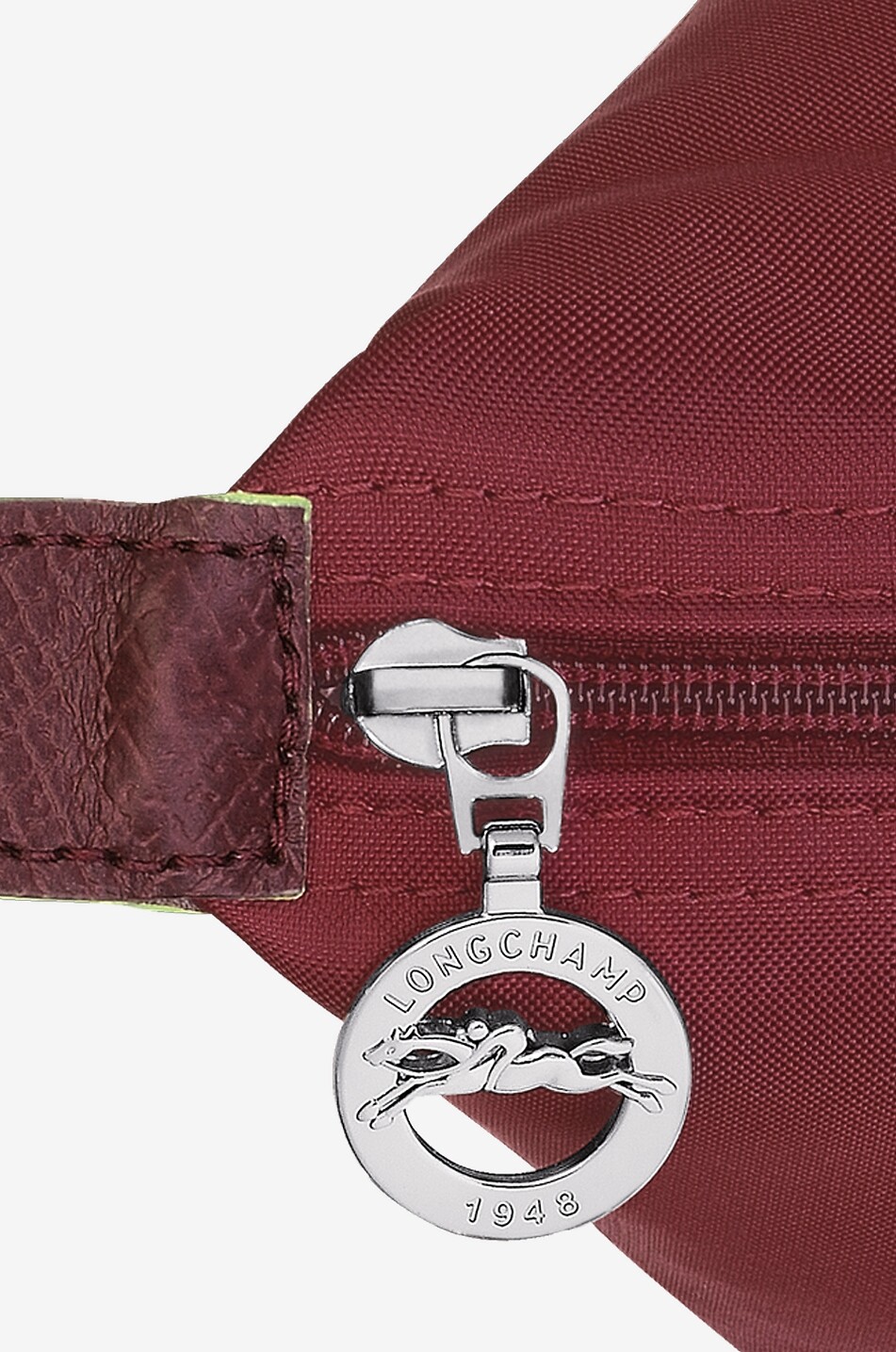 LONGCHAMP Sac à main Le Pliage Green M Femme ROUGE FONCÉ 6