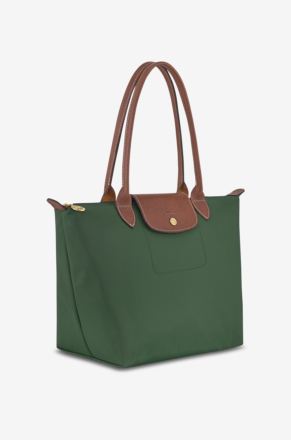 LONGCHAMP Le Pliage Original M coated canvas tote bag Women GREEN 2
