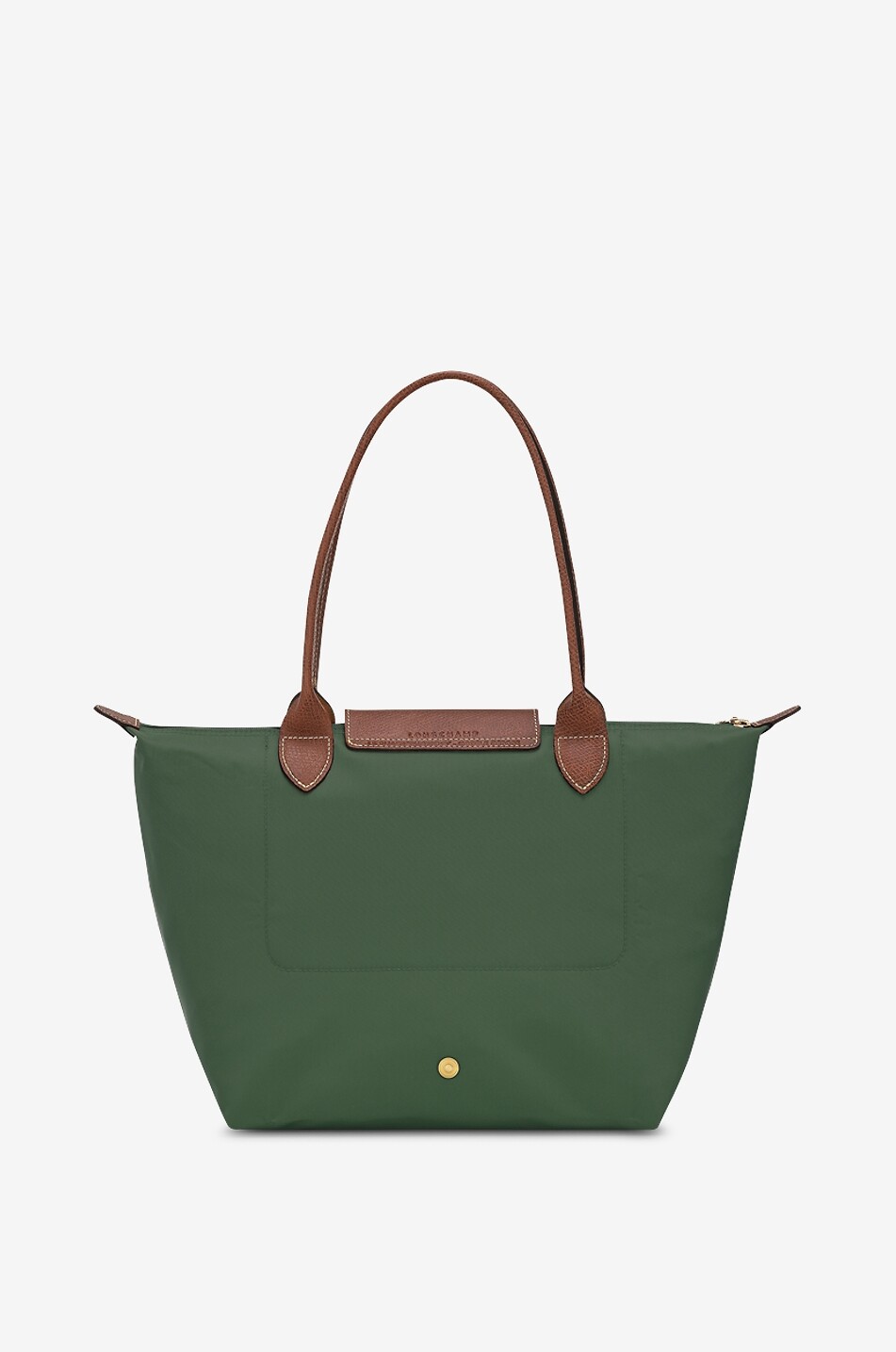 LONGCHAMP Le Pliage Original M coated canvas tote bag Women GREEN 3