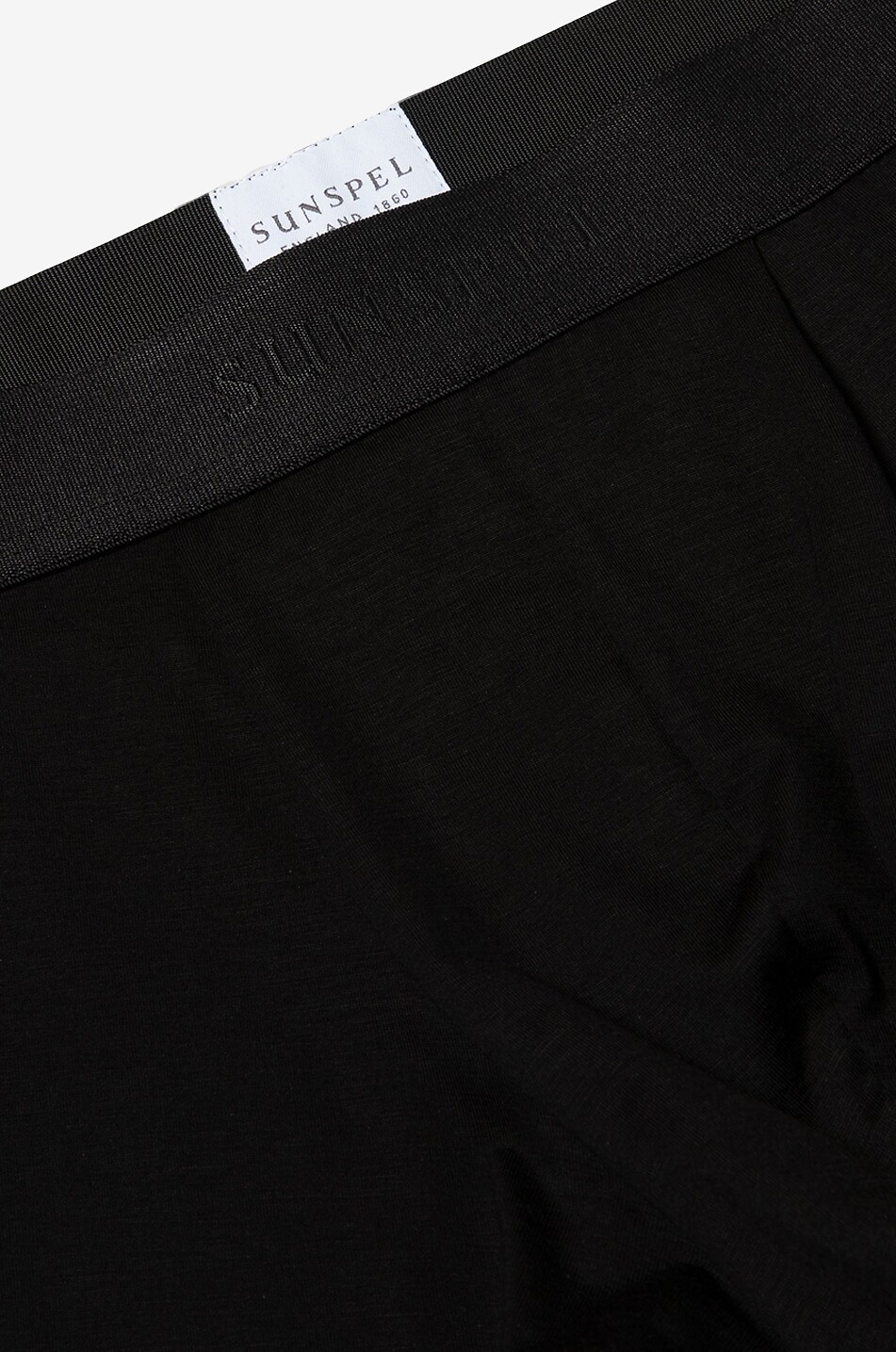 SUNSPEL Tencel stretch jersey boxer shorts Men BLACK 2