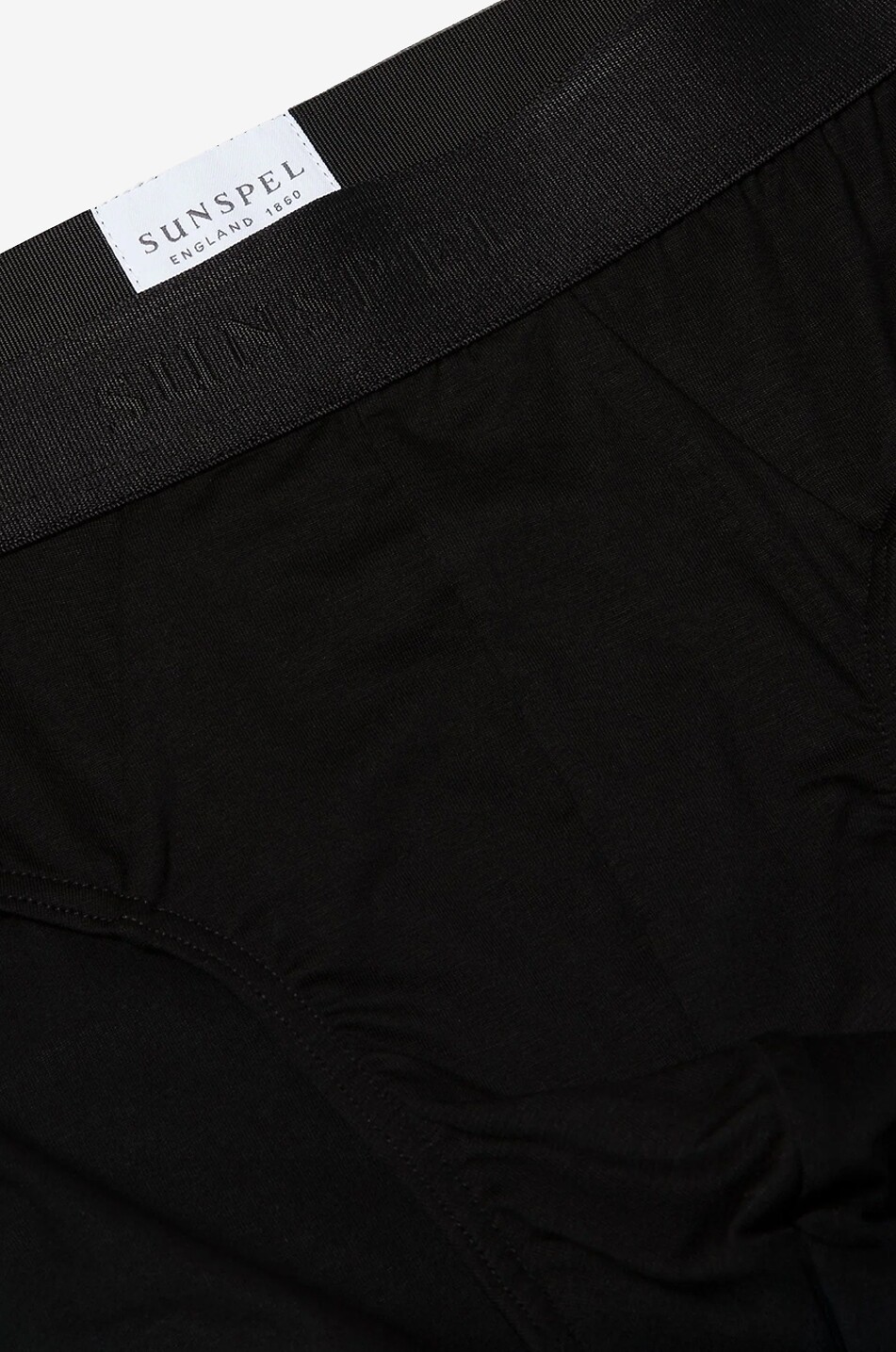 SUNSPEL Stretch tencel jersey boxer shorts Men BLACK 2