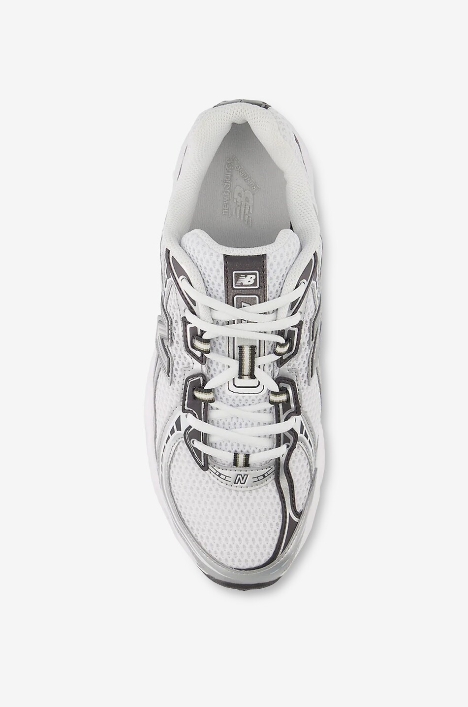 NEW BALANCE Niedrige Sneakers aus Mesh U 740 Heel Pop Herren WEISS 3