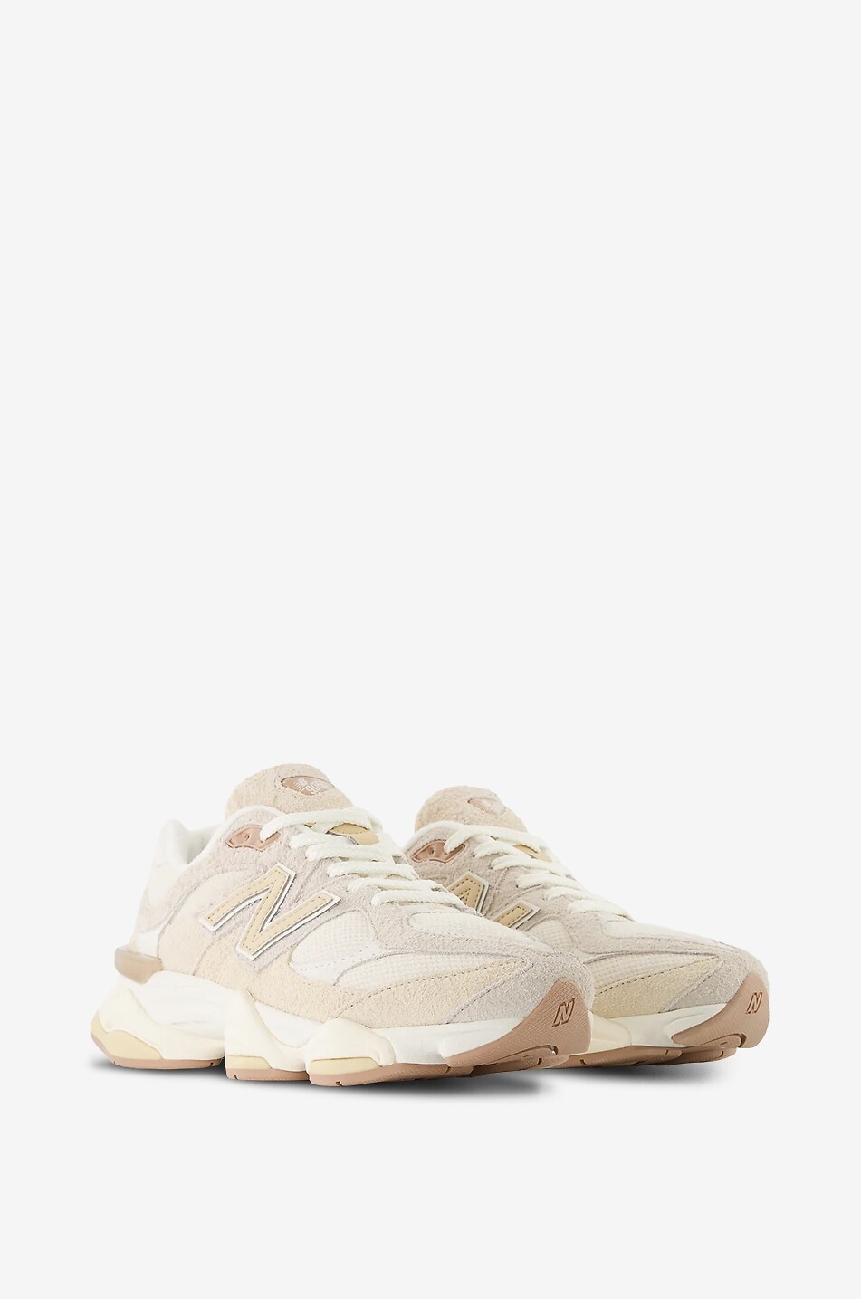 NEW BALANCE Baskets basses en daim U 9060 Cozy Comfort Femme Beige Foncé 2