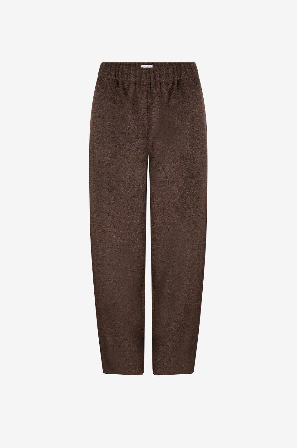 THE FRANKIE SHOP Pantalon de jogging en flanelle de laine Delancey Femme MARRON 1