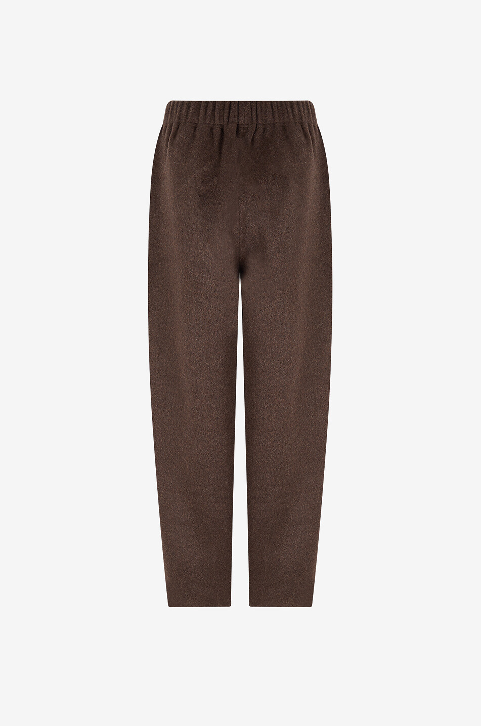 THE FRANKIE SHOP Pantalon de jogging en flanelle de laine Delancey Femme MARRON 2