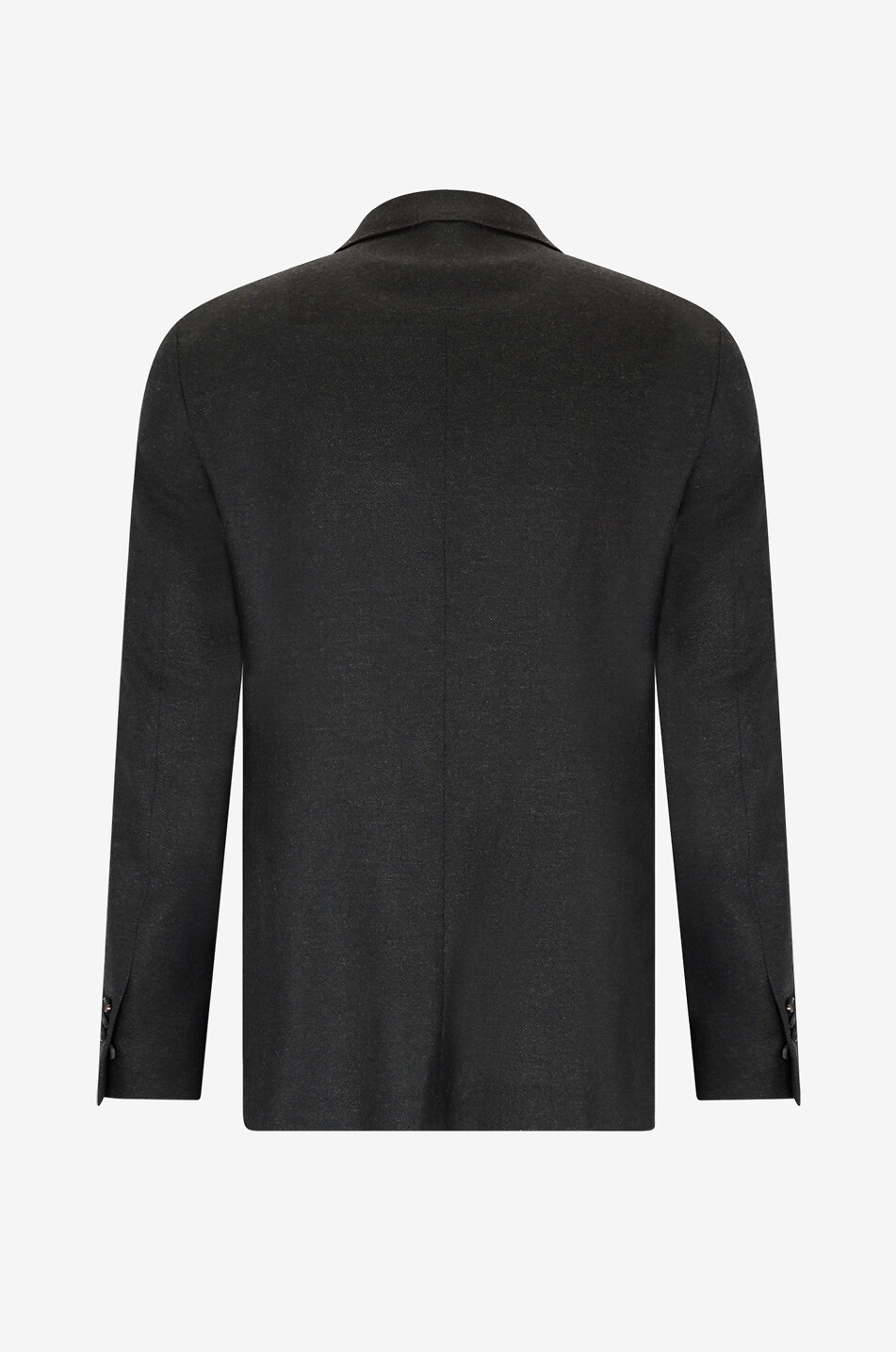 GIAMPAOLO Einreihiger Blazer aus Wolle und Kaschmir Herren DUNKELGRÜN 2