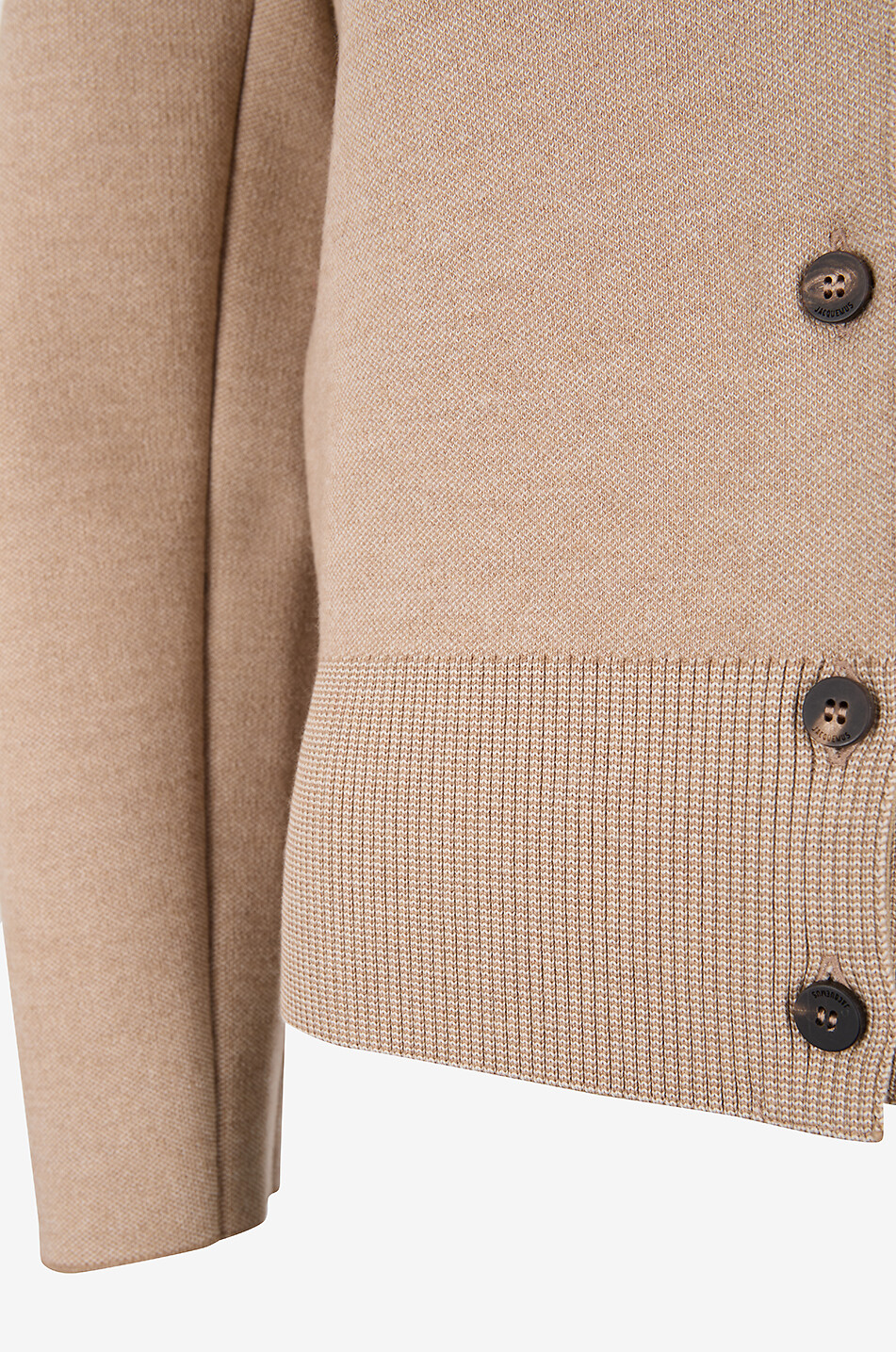 JACQUEMUS Rundhalspullover aus Jersey Doppio Damen BEIGE 3
