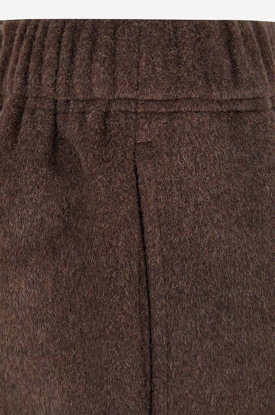 THE FRANKIE SHOP Pantalon de jogging en flanelle de laine Delancey Femme MARRON 3