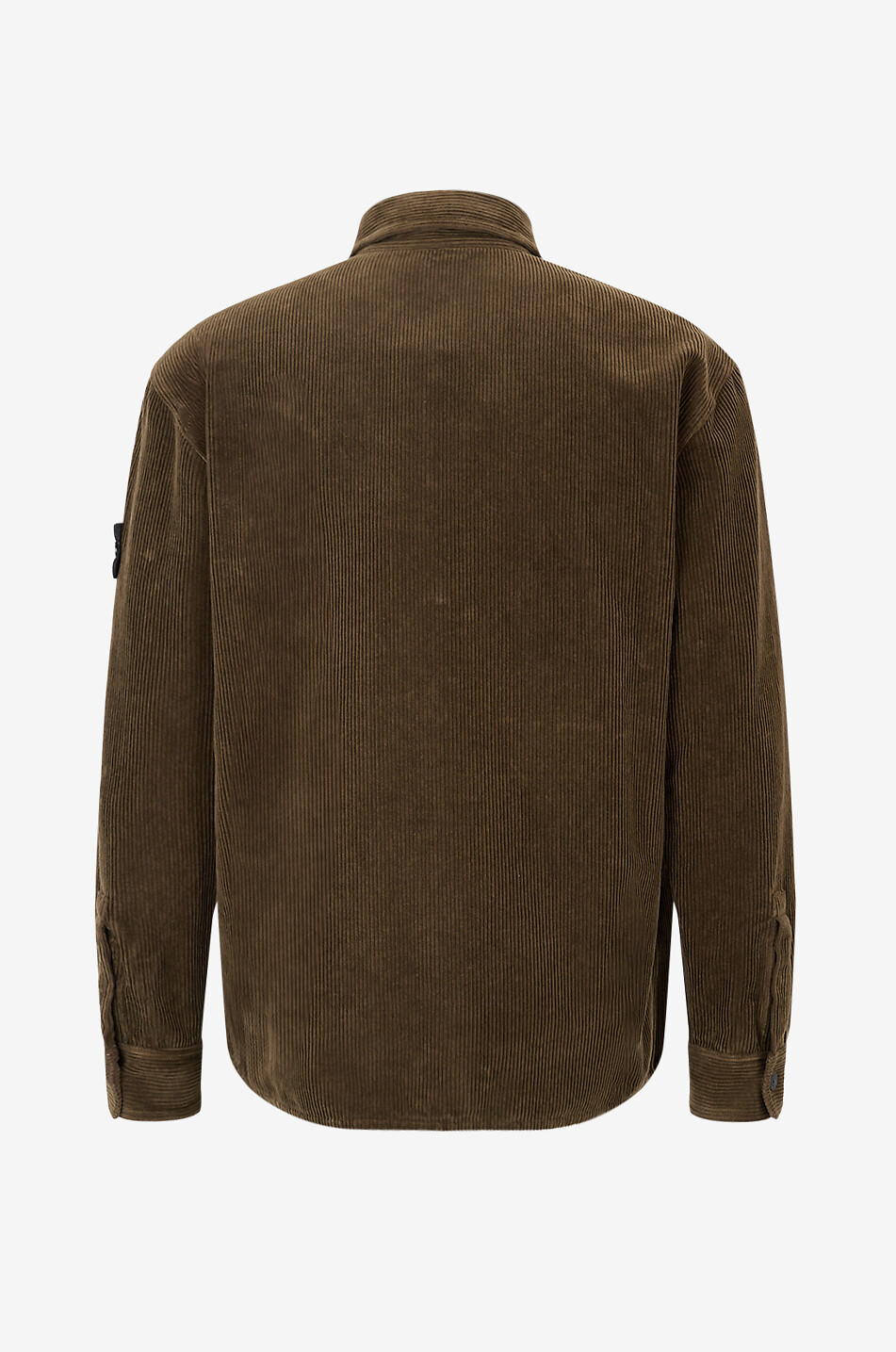 STONE ISLAND Überhemd aus Cordsamt 1200012 Organic Cotton Corduroy 800 Herren DUNKELGRÜN 2