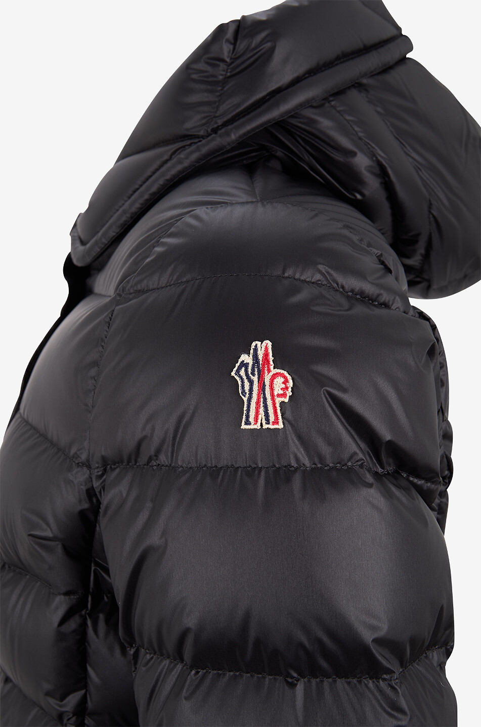 MONCLER GRENOBLE Kurze Steppjacke aus hochwertigem Funktionsstoff Armoniques Damen SCHWARZ 3