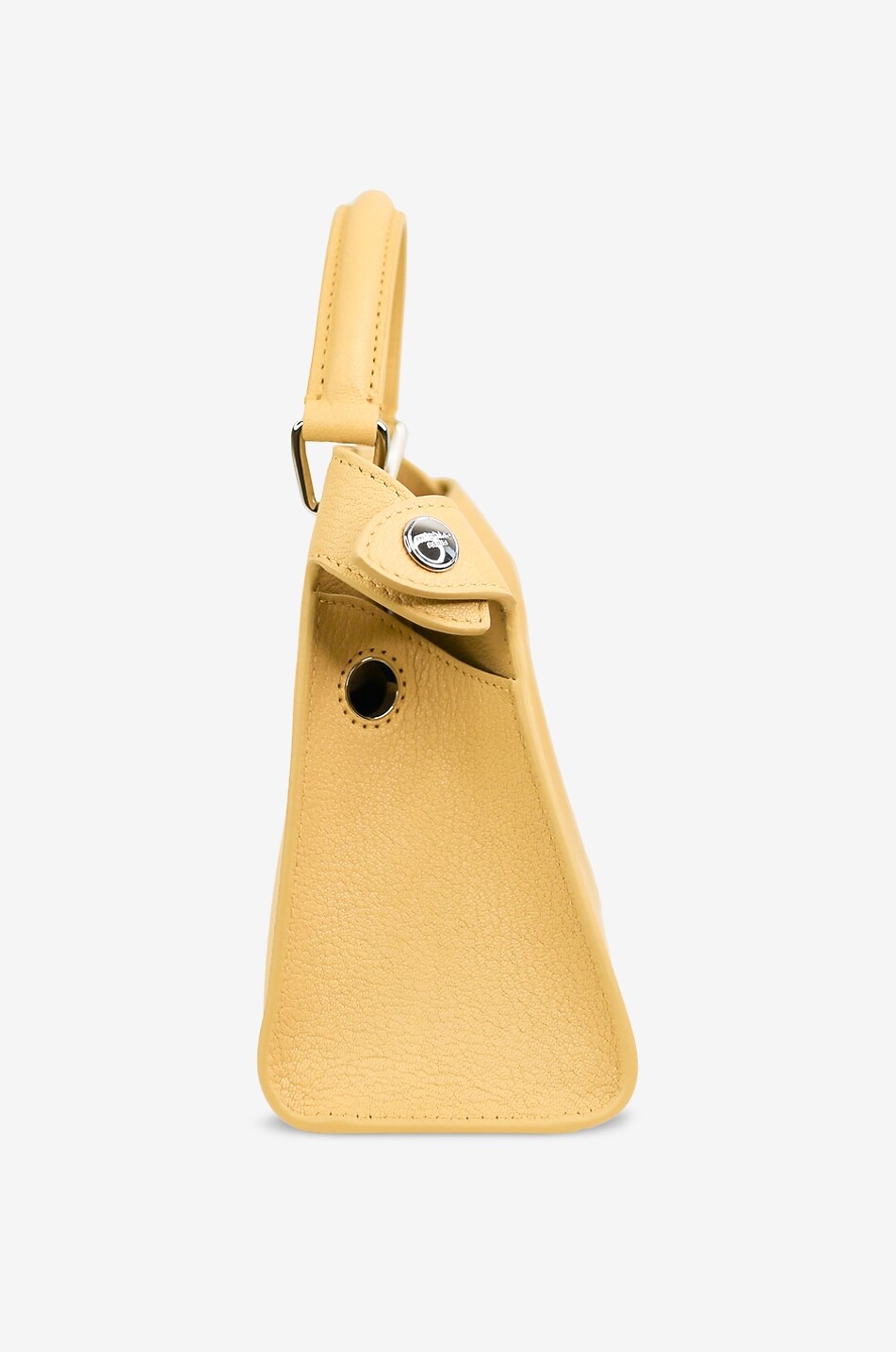 MICHINO Sac à main en cuir grainé Lutece Nano Femme JAUNE CLAIR 4