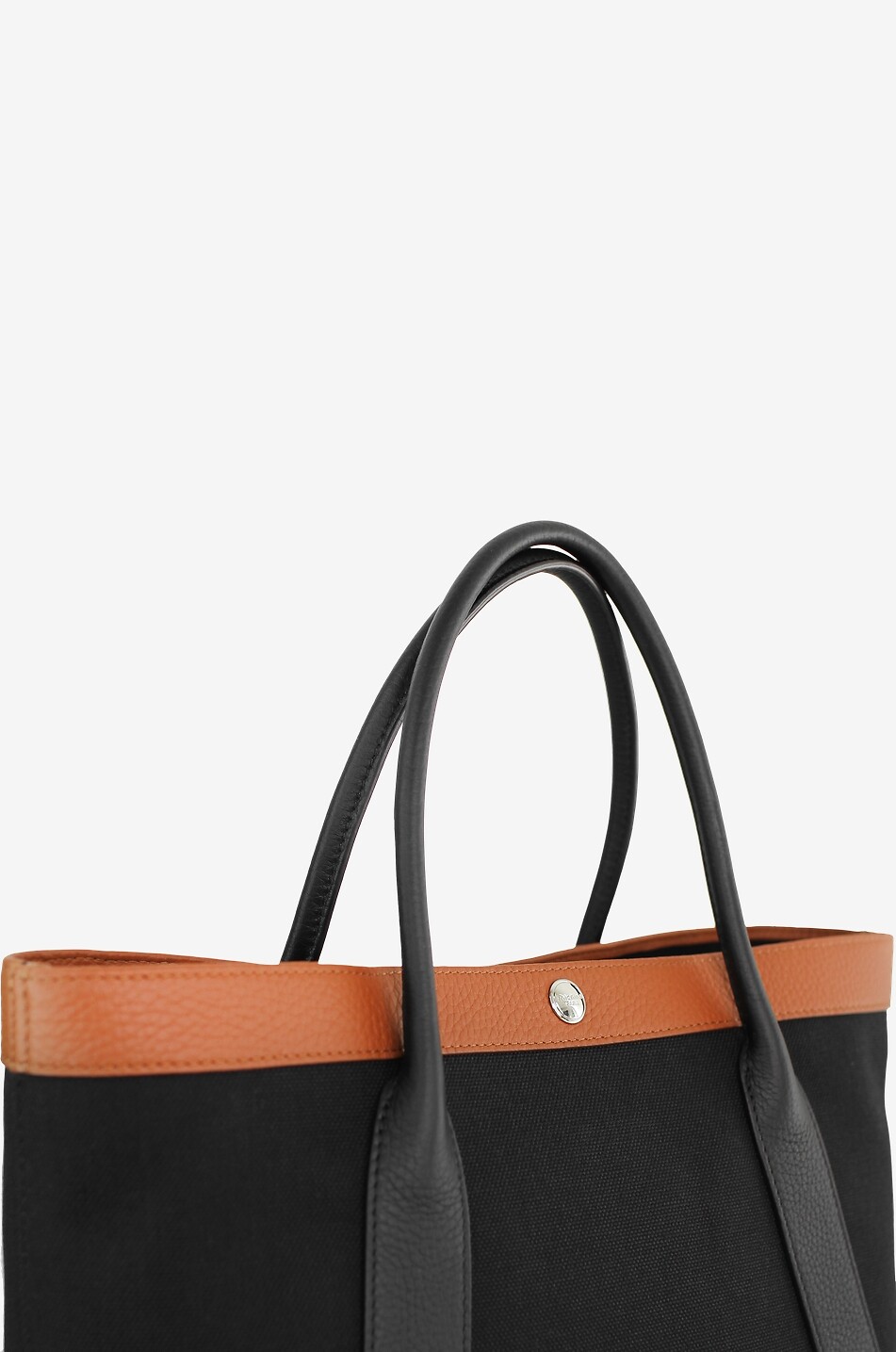 MICHINO Seine30 rectangular canvas tote bag Women BLACK 4