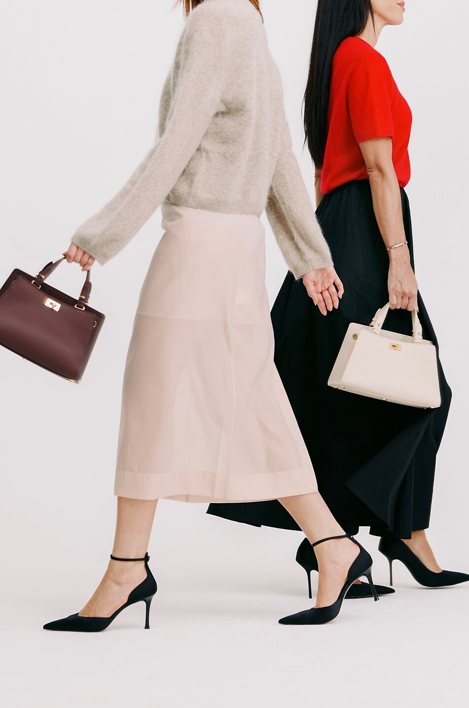 MICHINO Sac à main rectangulaire en cuir grainé Trocadero Femme BLANC CASSE 5