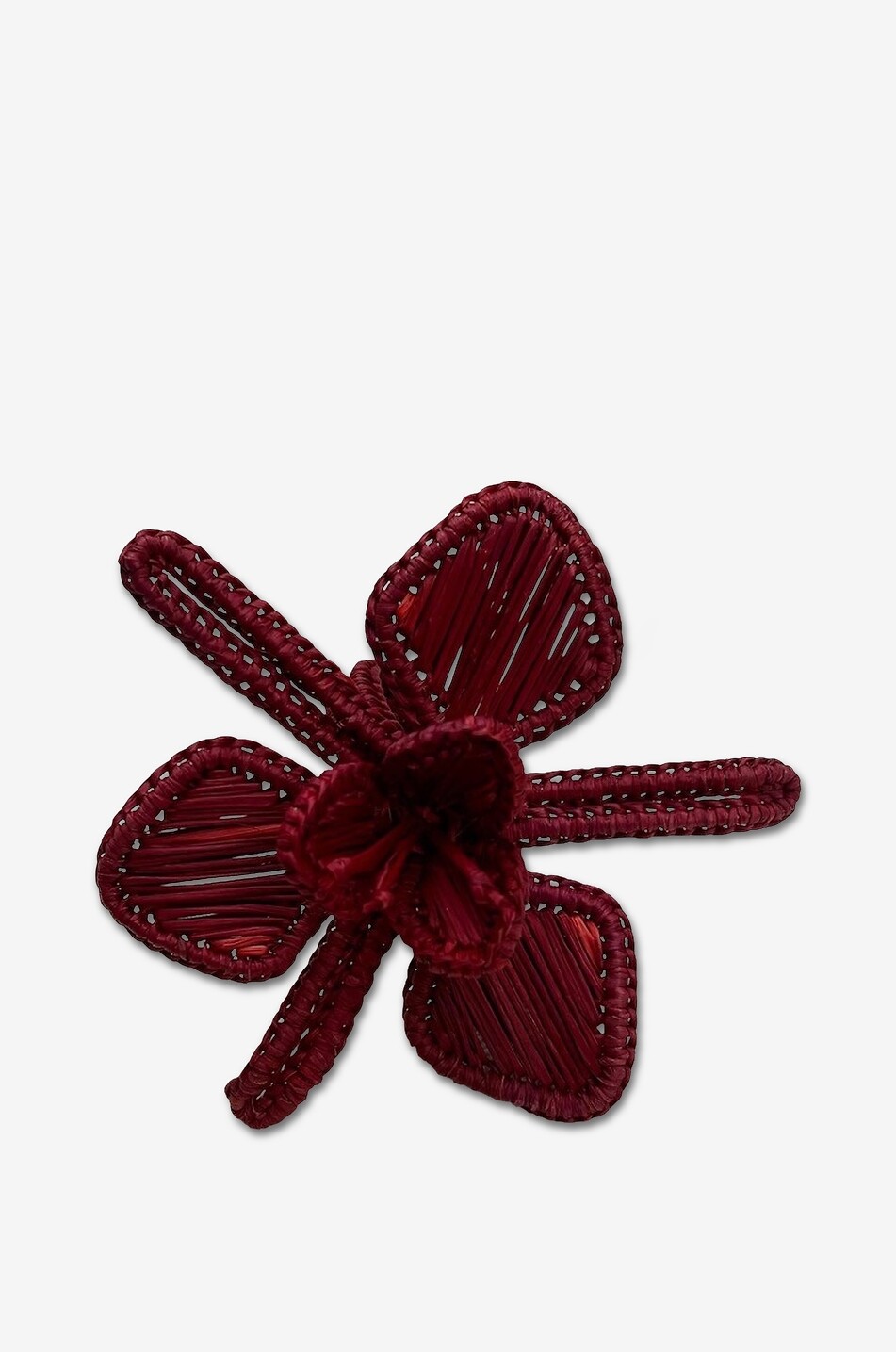 Orchid flower-shaped napkin ring