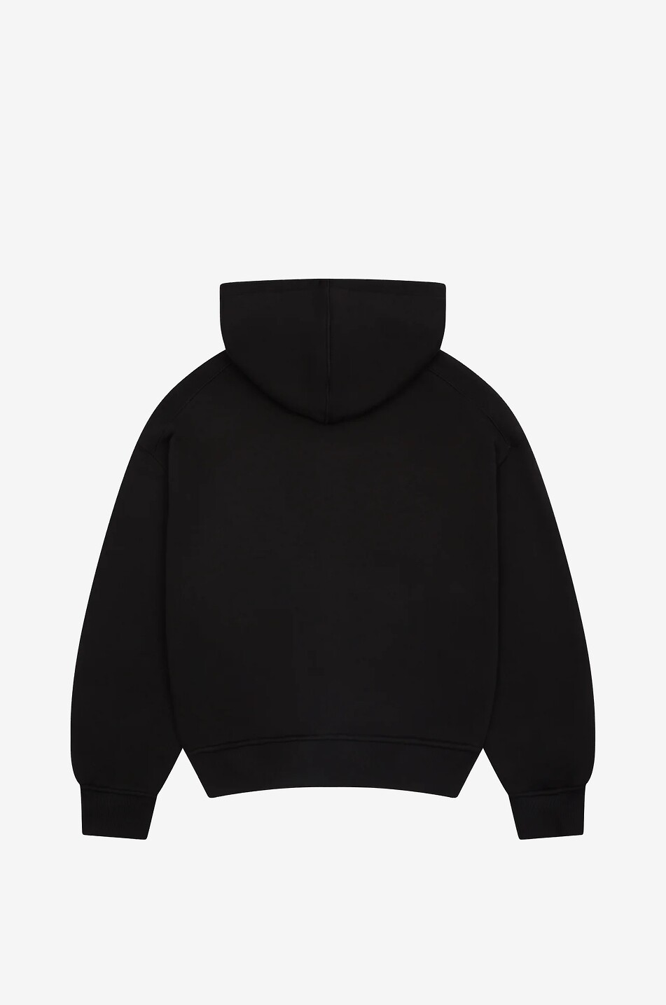 ABOUT:BLANK Sweat-shirt  à capuche zippé en molleton Dual Logo Homme NOIR 2