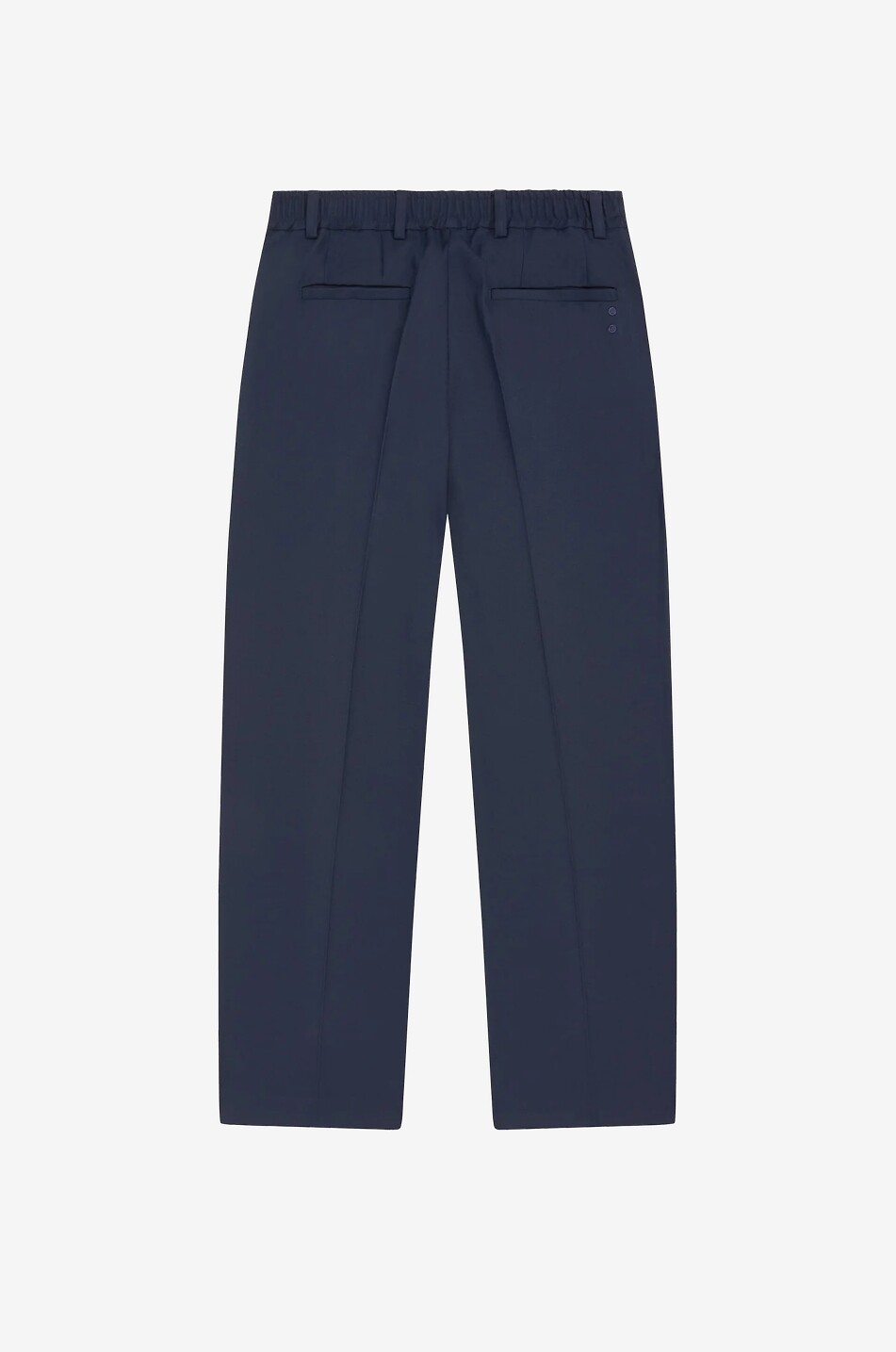 ABOUT:BLANK Pantalon baggy à pinces en toile Everyday Homme BLEU FONCE 2