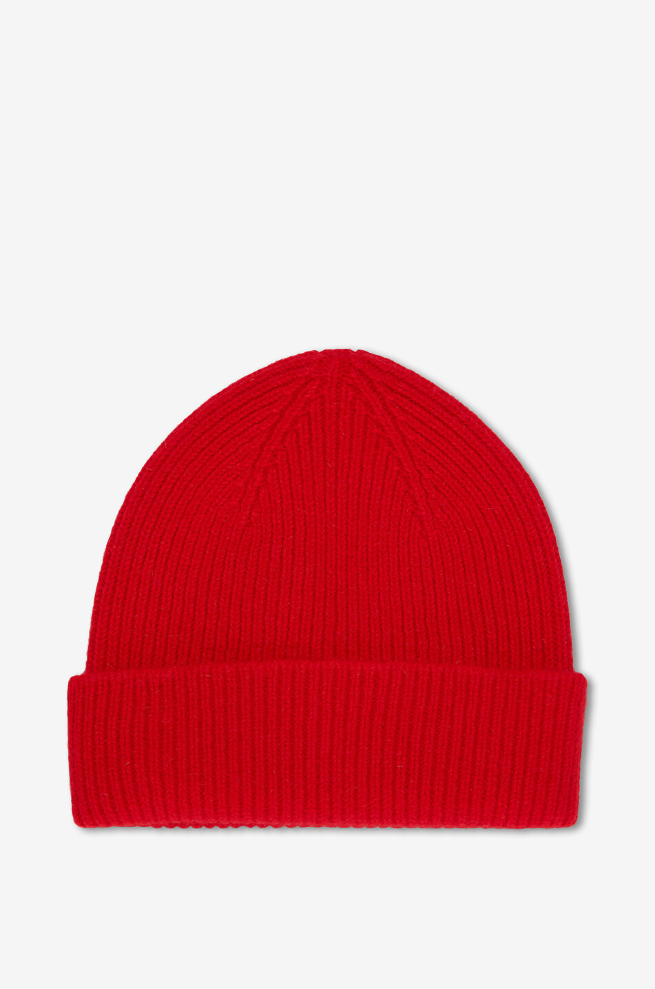BONGENIE Rippstrickmütze aus Wolle und Angora Barba Herren ROT 2