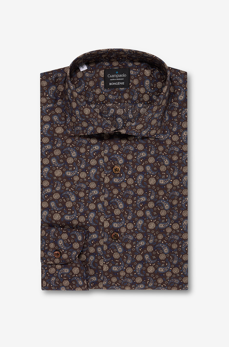 Leichtes Baumwollhemd mit Paisleyprint