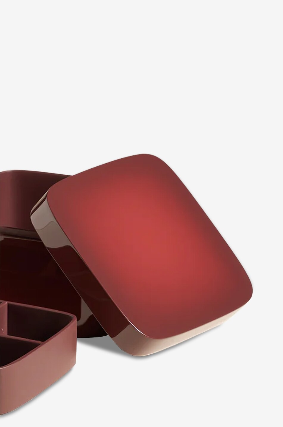 MAISON SARAH LAVOINE Boîte à bijoux laquée Oscar - 15 cm Maison ROUGE FONCÉ 3