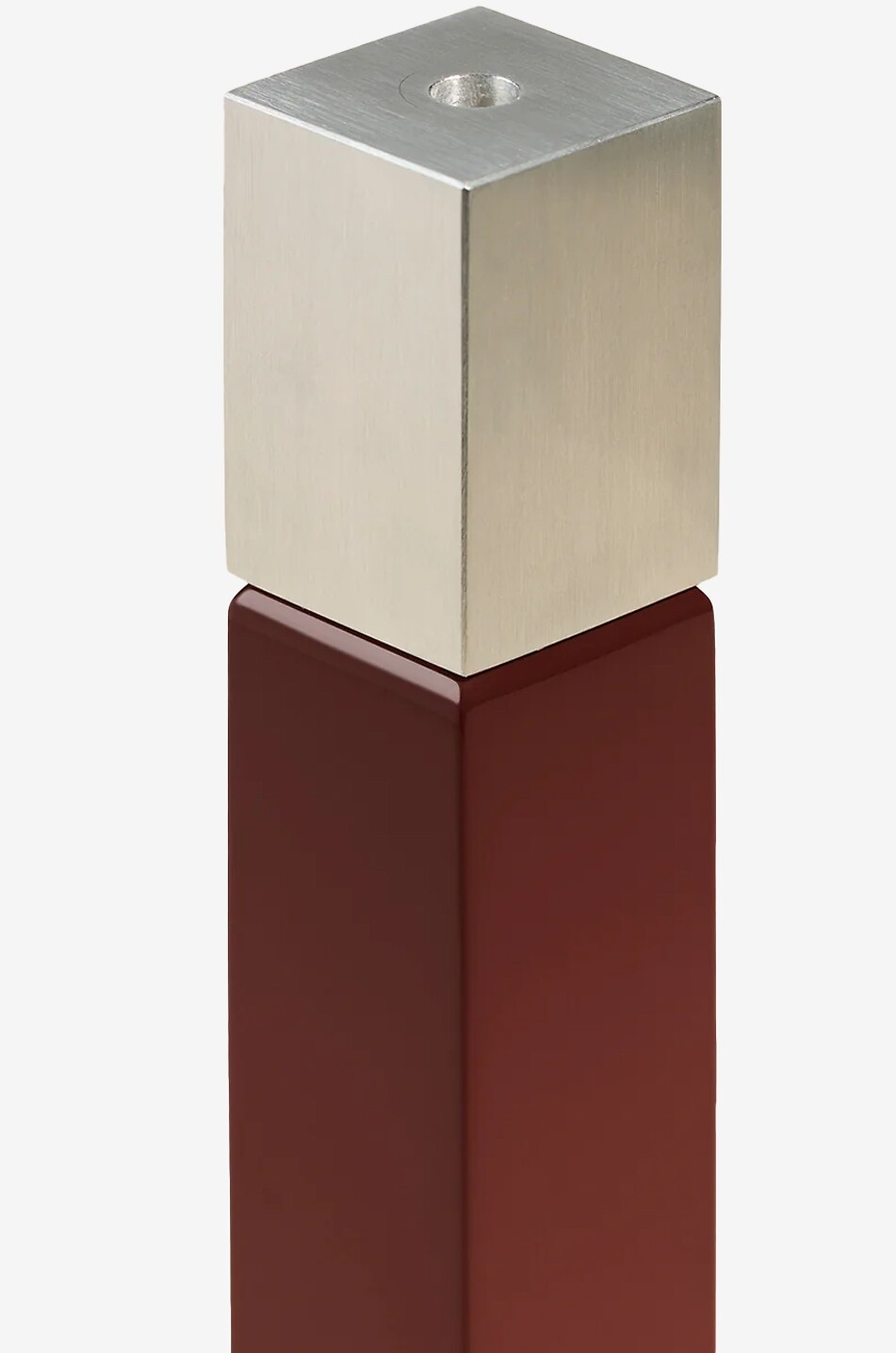 MAISON SARAH LAVOINE Kubischer Kerzenhalter Oscar - H23 Haus DUNKELROT 4