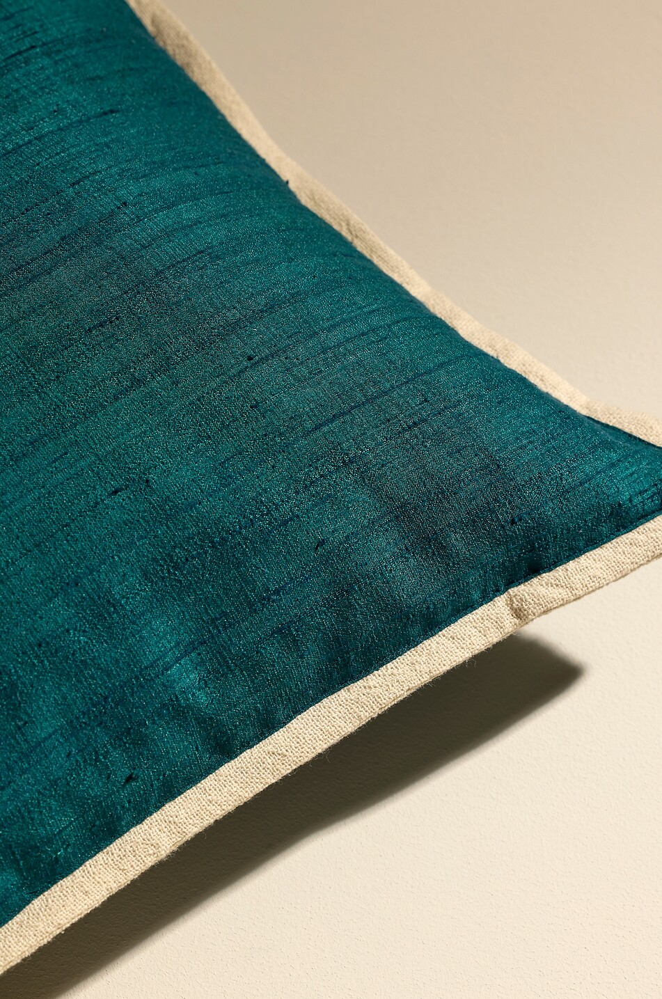 MAISON SARAH LAVOINE Séquence rectangular silk-blend cushion Home BLUE 2