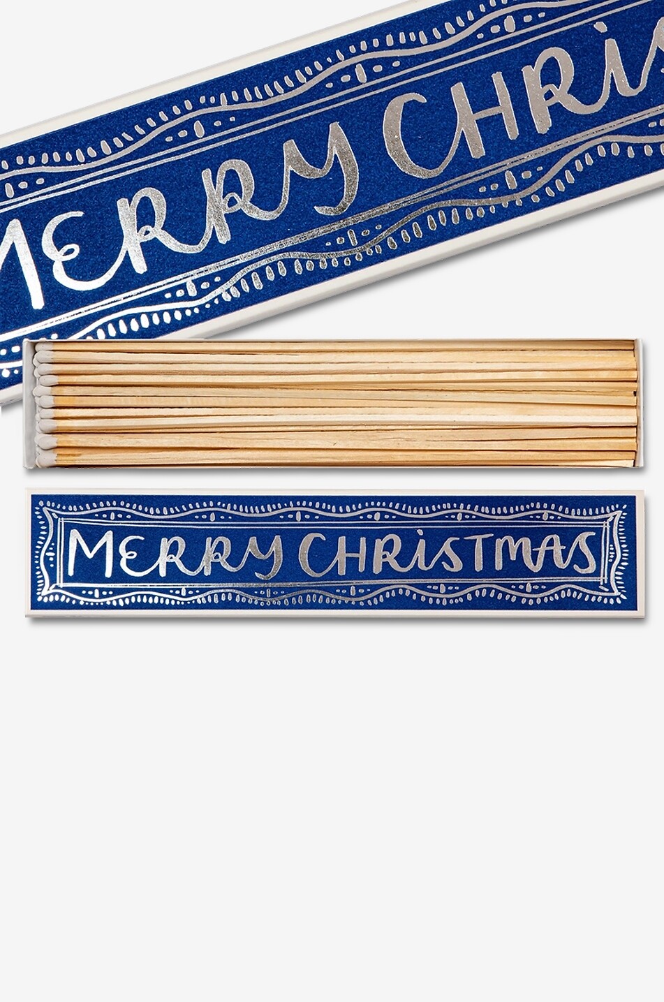 ARCHIVIST Merry Christmas long matches Home BLUE 2