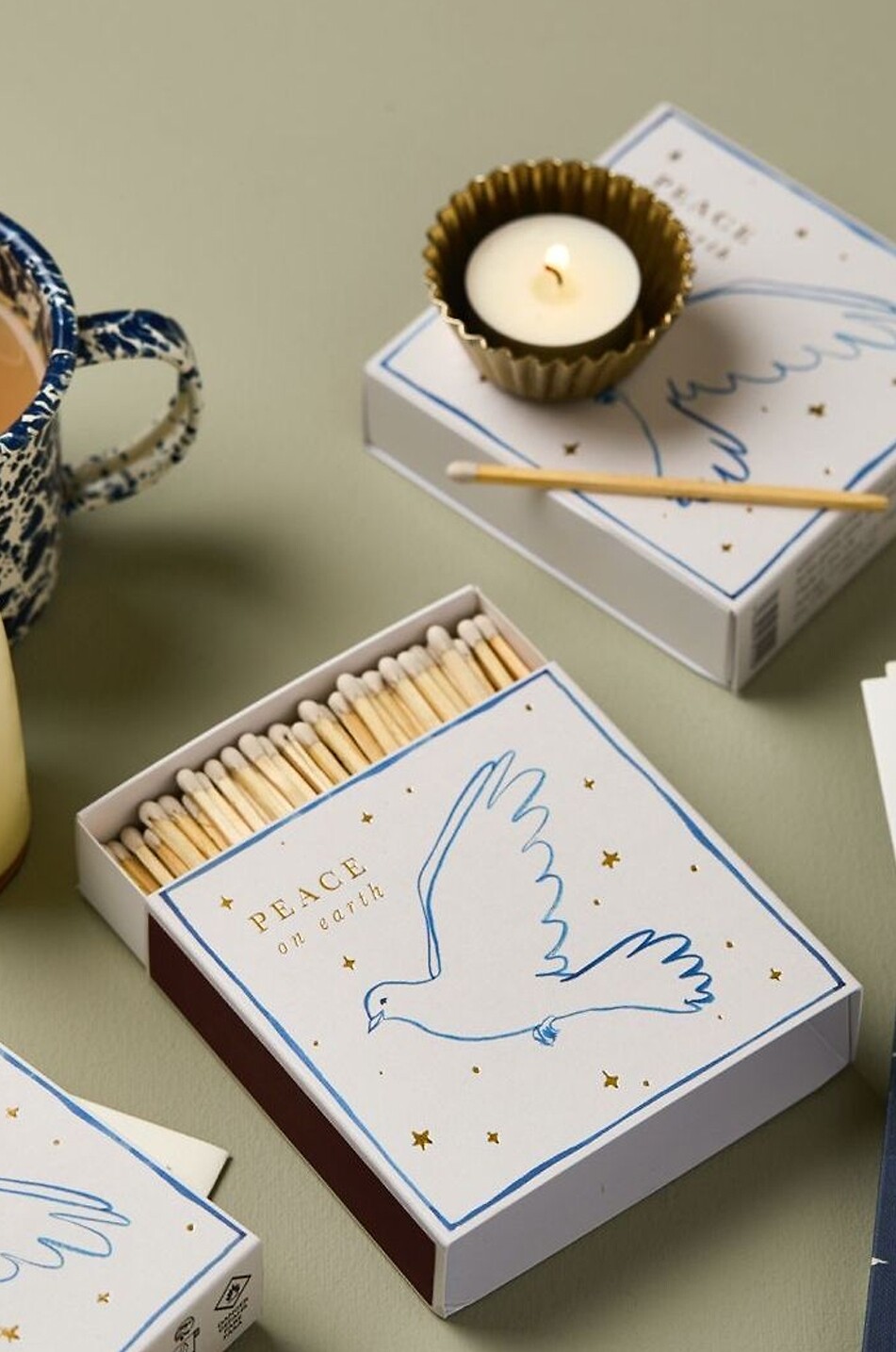 ARCHIVIST Boîte d'allumettes Peace Dove Maison MULTICOLORE 3